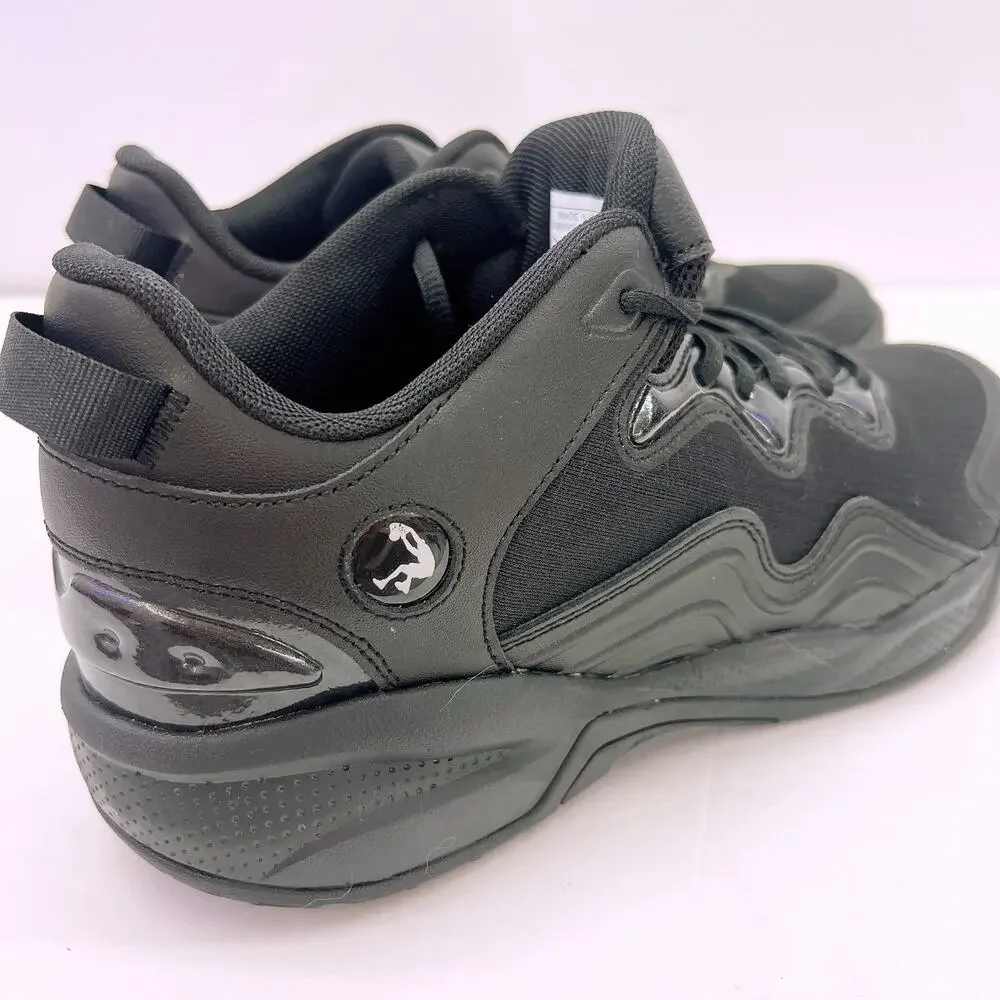 Shaq Posture Black Basketball Shoes Men’s Size 12 Sneakers Athletic Sport Wear